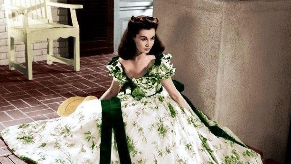 Scarlett O'Hara, personaje interpretado por Vivien Leigh en la película 'Lo que el viento se llevó'