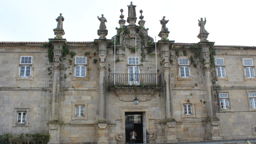 Entrada del Hospital Psiquiátrico de Conxo.