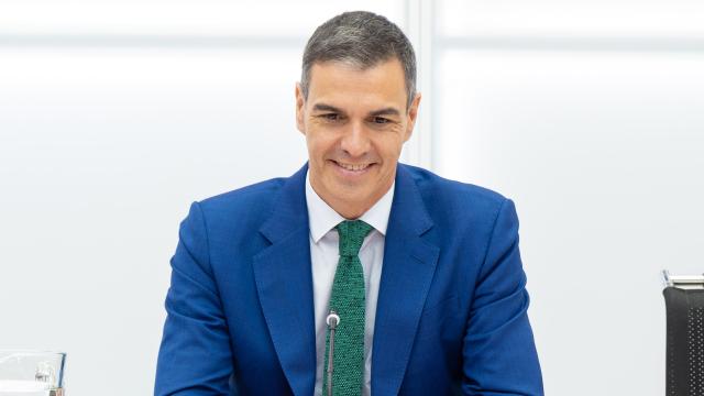 El presidente del Gobierno, Pedro Sánchez, este martes en la Ejecutiva Federal del PSOE.