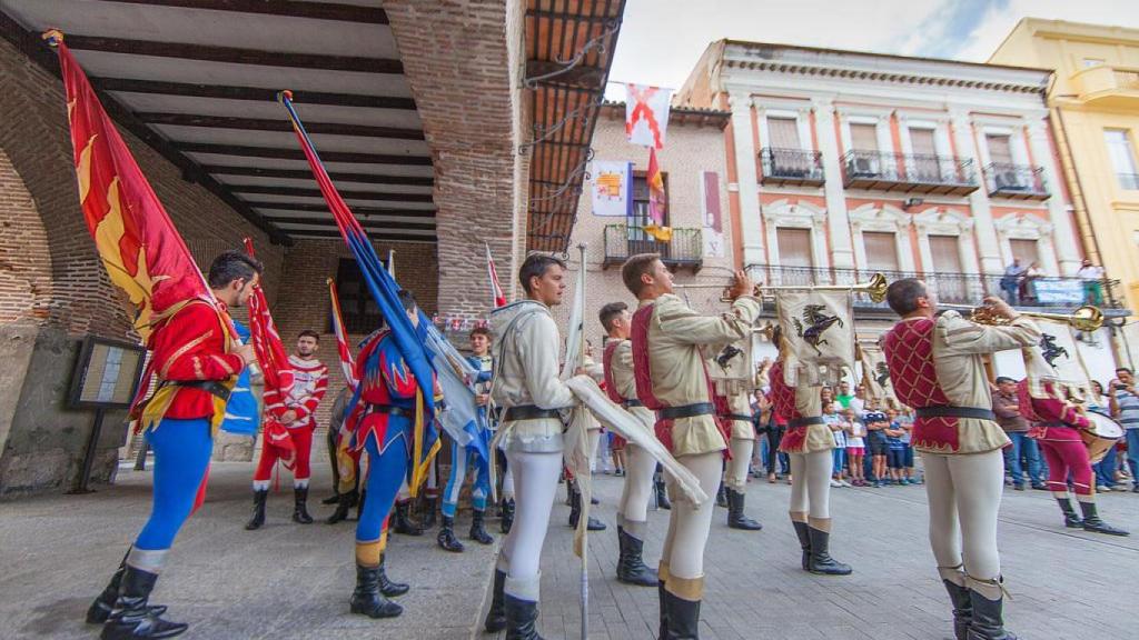 Uno de los momentos de la Semana Renacentista en Medina del Campo