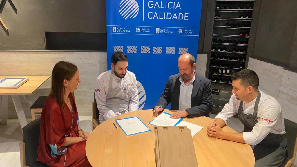 Entrega de la certificación Galicia Calidade.