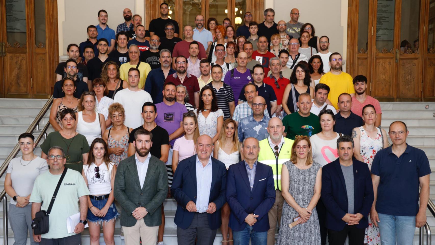El Ayuntamiento de Valladolid da la bienvenida a 81 nuevos peones al servicio de limpieza