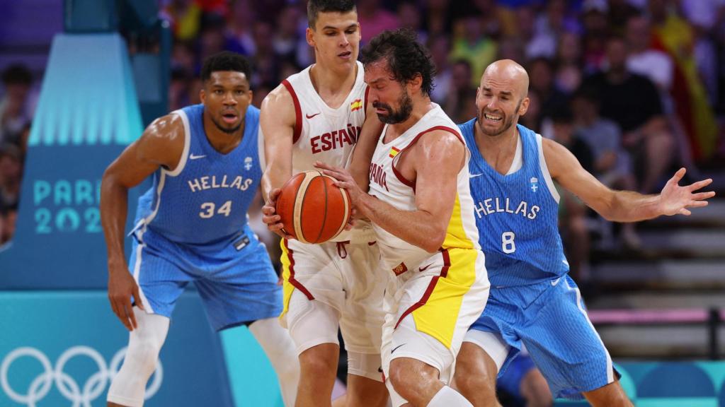 Sergio Llull, durante el España - Grecia en los Juegos Olímpicos de París 2024