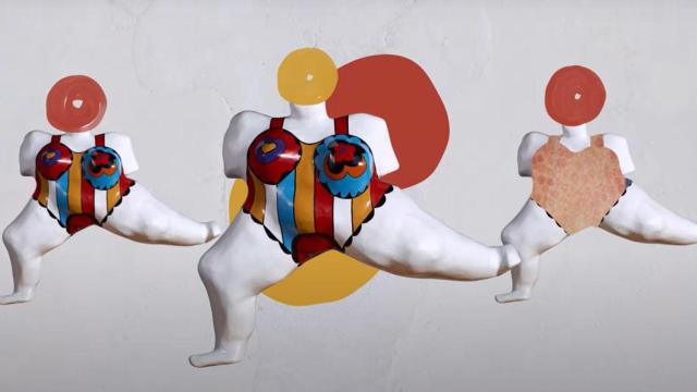 La escultora Niki de Saint Phalle es una de las protagonistas de la Colección Banco Santander