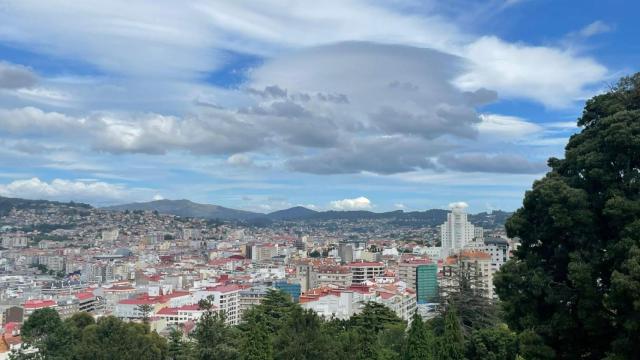 Vista de Vigo desde O Castro.