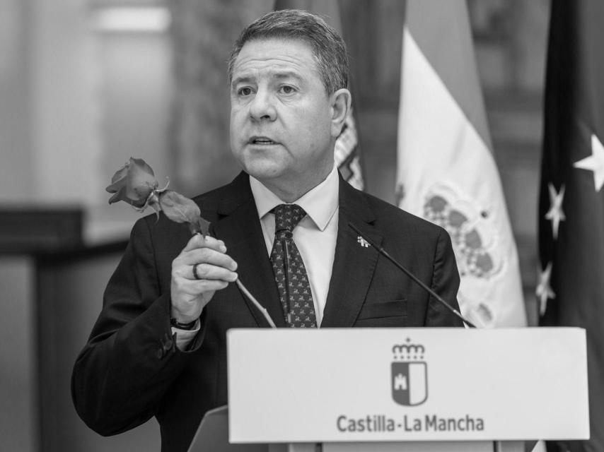 Emiliano García-Page, en la comparecencia más crítica con Pedro Sánchez.