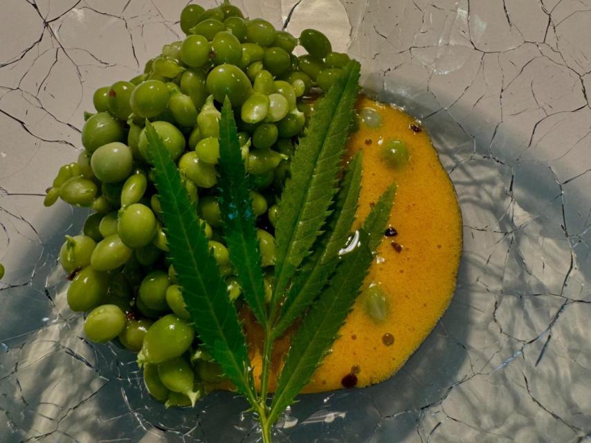 Uno de los platos de Gunnen en A Coruña.