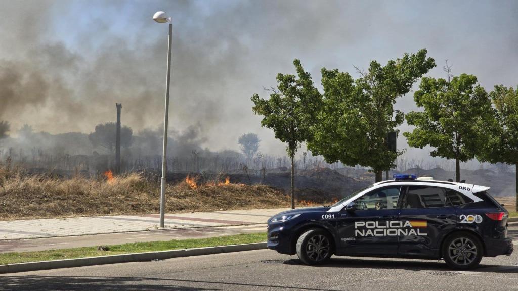 Fuego en Jalón