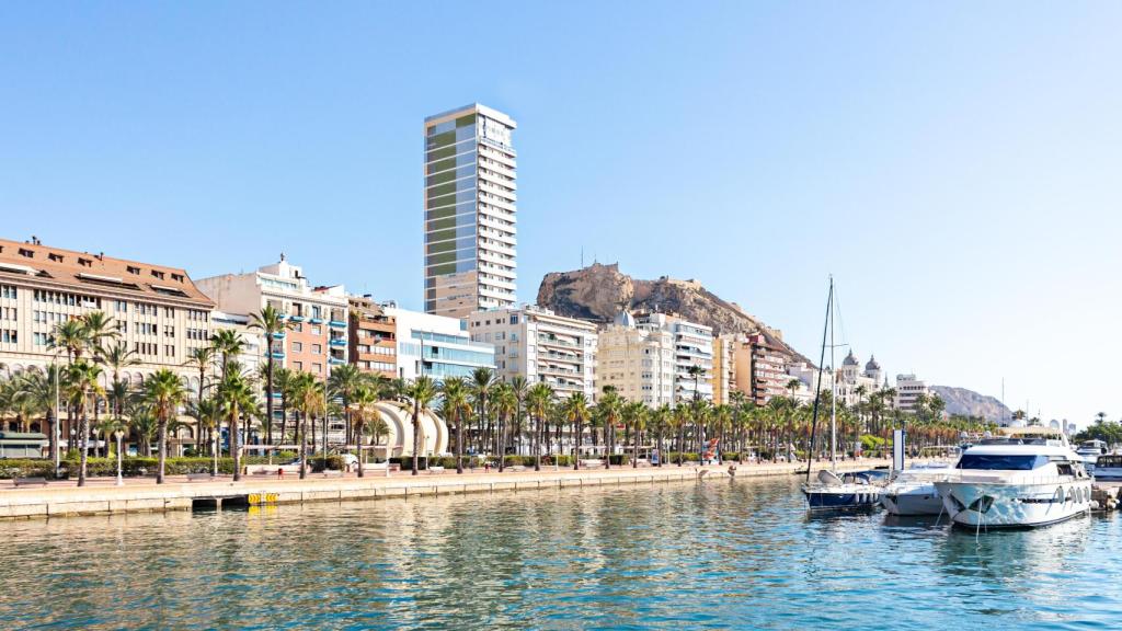 Vistas de la ciudad de Alicante.