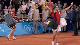 Rafa Nadal se despide de la Philippe Chartier