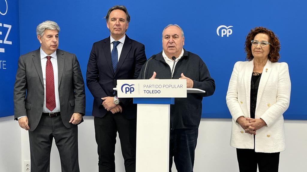 Los senadores del PP de Toledo.