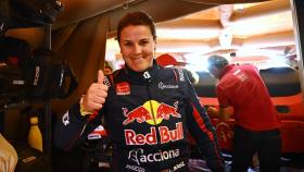 Laia Sanz, piloto del equipo Acciona Sainz