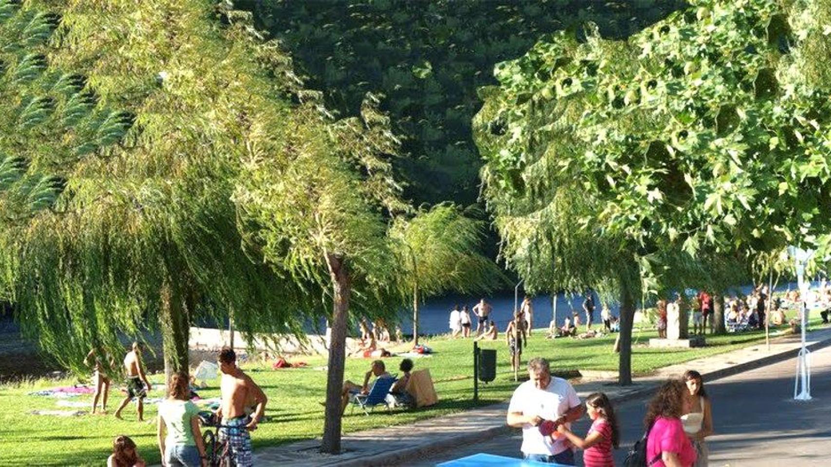 Playa fluvial de San Clodio