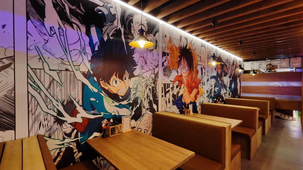 Interior de Ramen Shifu en A Coruña.