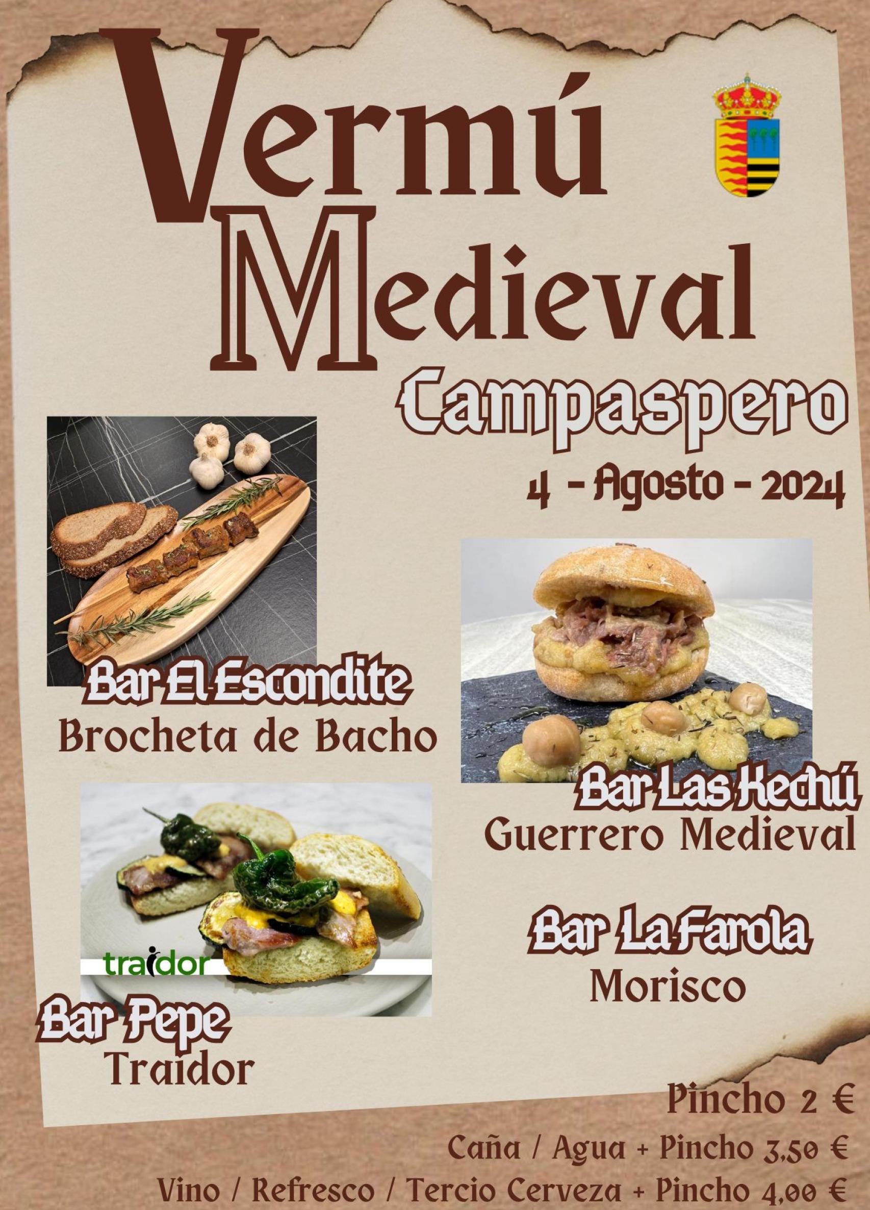 El vermú medieval en Campaspero