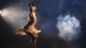 Una de las bailarinas de la compañía blucinQue. Foto: Andrea Macchia