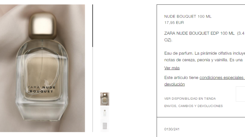 Perfume Nude Bouquet.