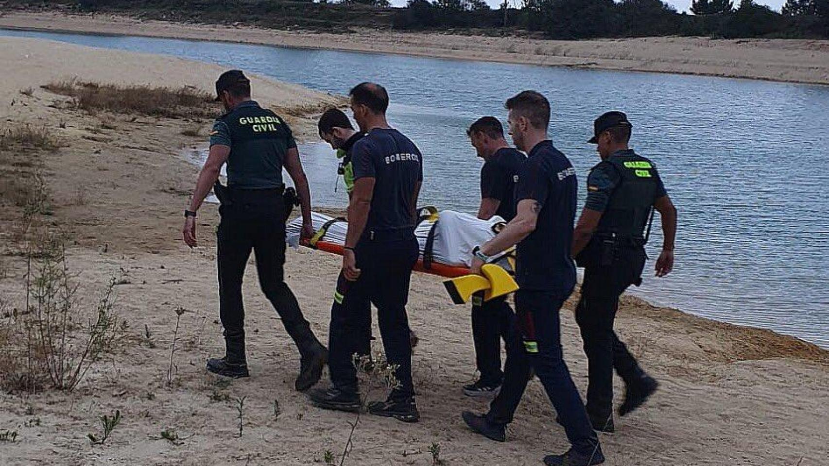 La Guardia Civil y los Bomberos de Burgos encuentran el cuerpo sin vida del joven desaparecido en el embalse del Ebro en Arija