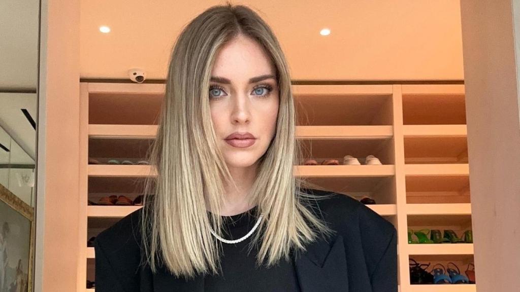 Chiara Ferragni en una imagen compartida en su perfil de Instagram.