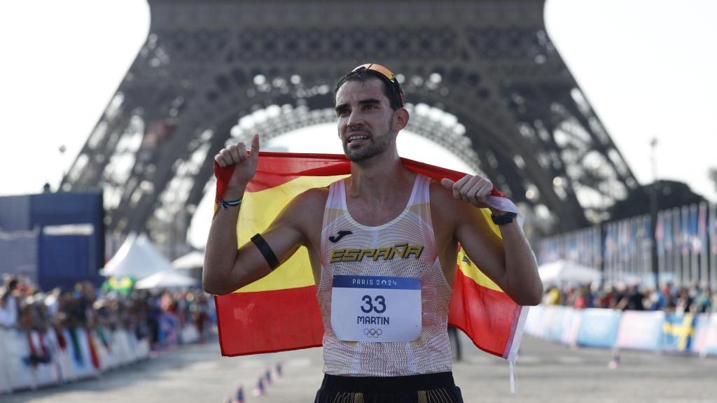 Álvaro Martín Marcha Medalla de Bronce Juegos Olímpicos París 2 de agosto 2024 (audio COPE)