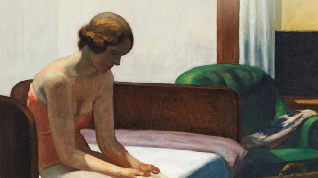 'Habitación de hotel', 1931. Edward Hopper.