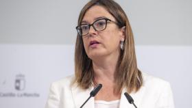 Esther Padilla, consejera portavoz del Gobierno de Castilla-La Mancha.