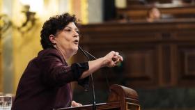 Pilar Vallugera en el Congreso de los Diputados.