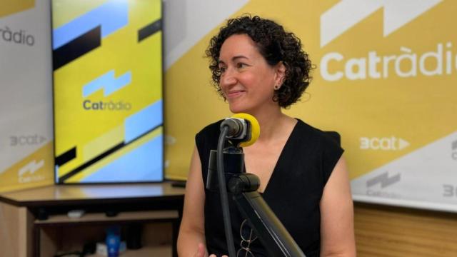 Marta Rovira, secretaria general de ERC, este jueves en 'La mañana de Catalunya Ràdio'.