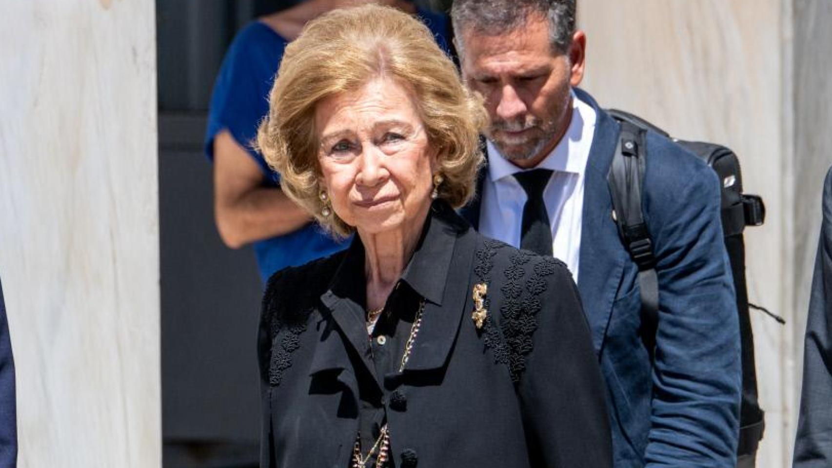 La madre de Felipe VI en la catedral de San Teodoro.