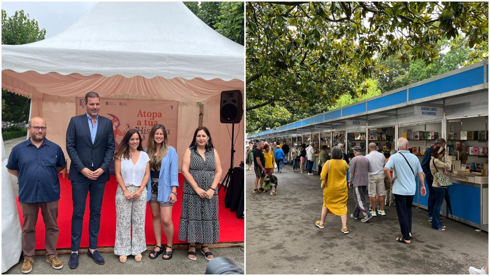 Inauguración de la Feria del Libro de A Coruña 2024