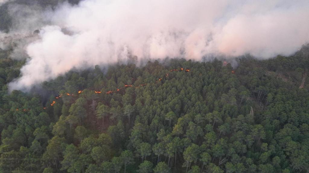 Incendio El Hornillo