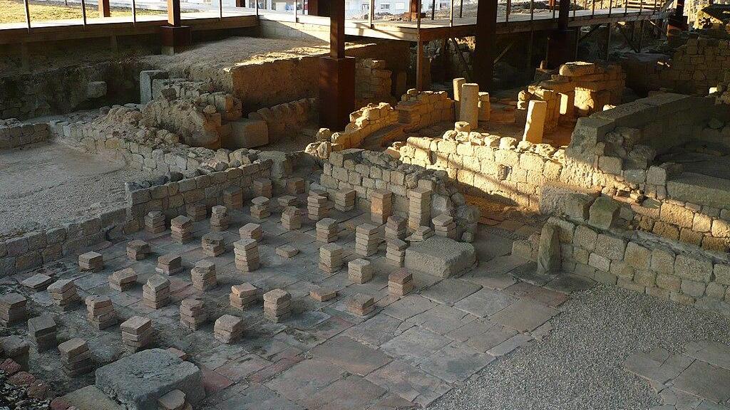 Termas de Maximinos en Bracara Augusta.