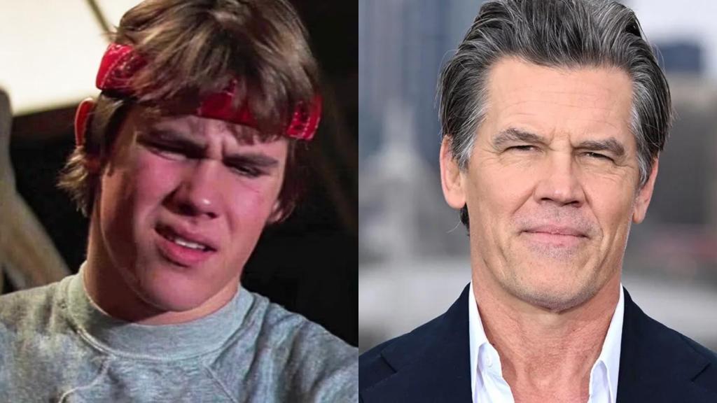 Josh Brolin in 'The Goonies' and now