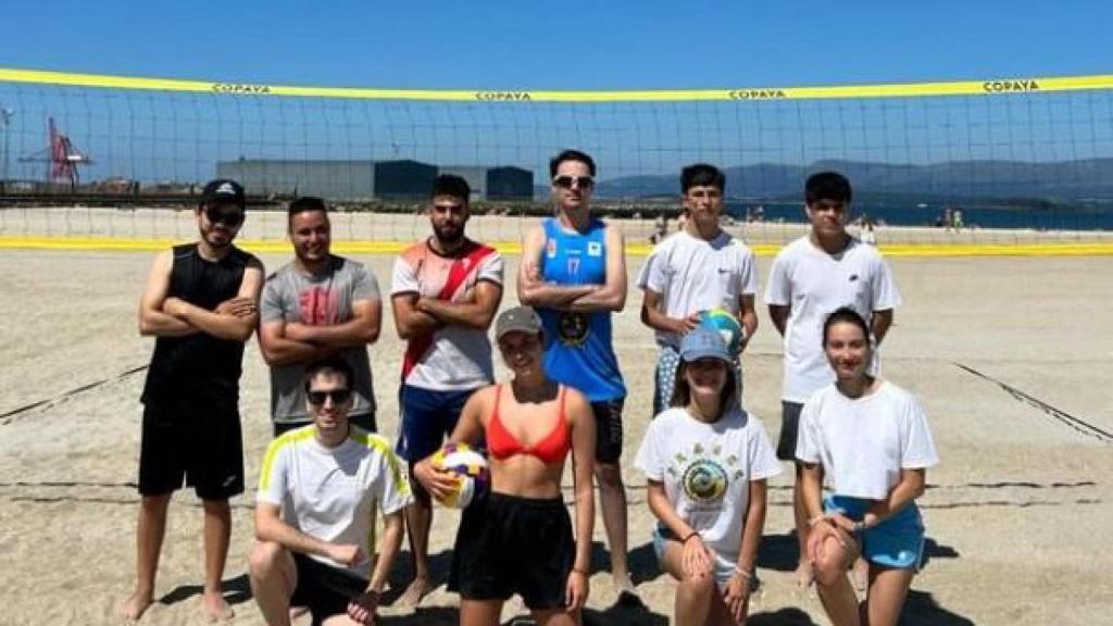 Borjamina ha jugado al vóley playa durante su verano.