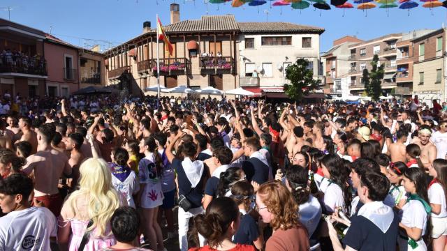 Chupinazo de las fiestas de Íscar 2024