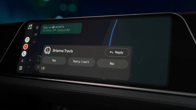 Llamadas y mensajes en Android Auto