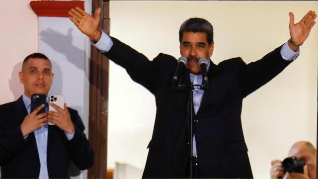 Nicolás Maduro proclama su victoria desde el palacio de Miraflores el pasado 31 de julio.
