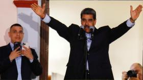 Nicolás Maduro proclama su victoria desde el palacio de Miraflores el pasado 31 de julio.