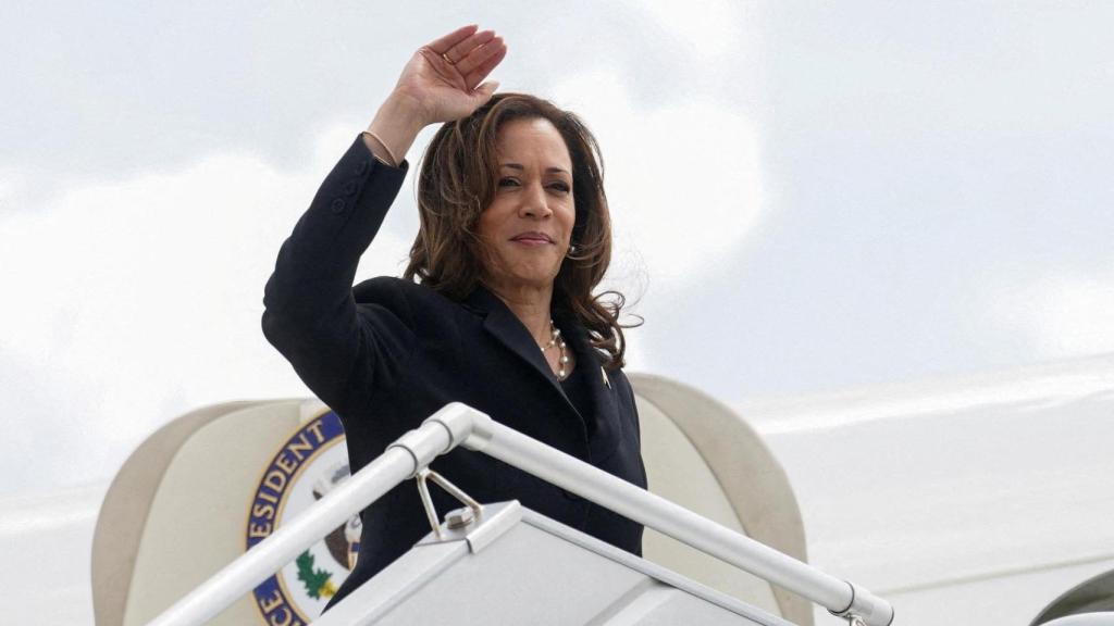 La vicepresidenta Kamala Harris