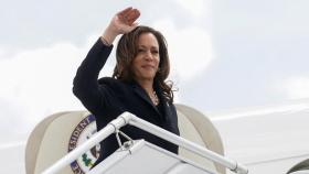 La vicepresidenta Kamala Harris