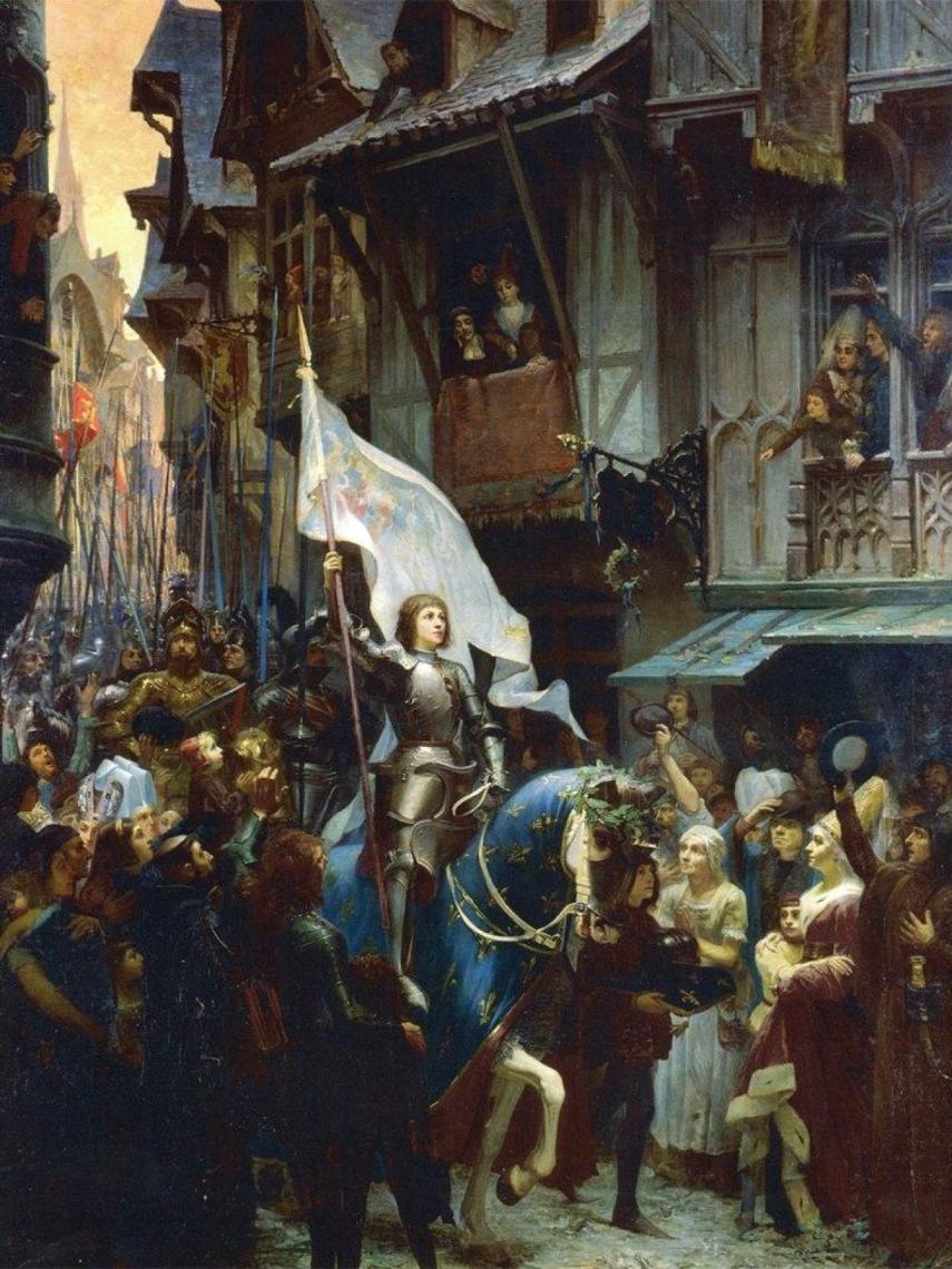 Juana de Arco entrando en Orleans. https://es.wikipedia.org