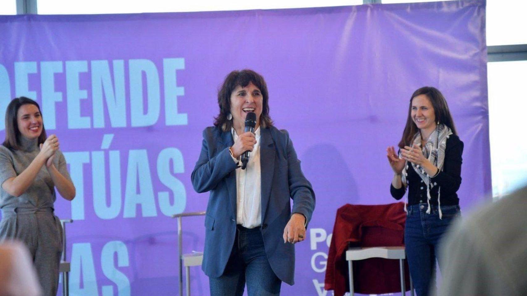 Isabel Faraldo en un acto