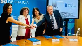 Concello y Xunta firman el acuerdo de colaboración para el parking del CHUS.