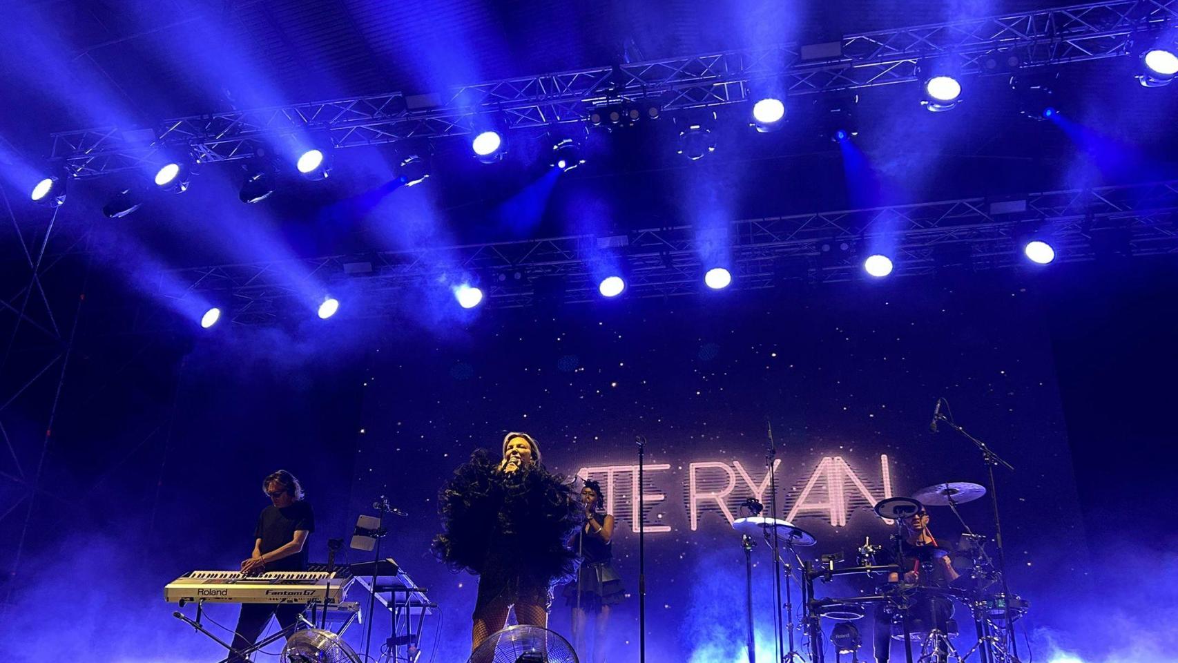 Kate Ryan estrena el escenario de María Pita