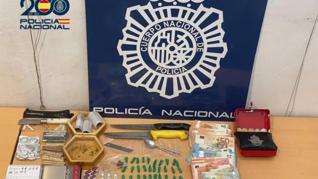 Incautación policial de varios puntos de droga en Sevilla