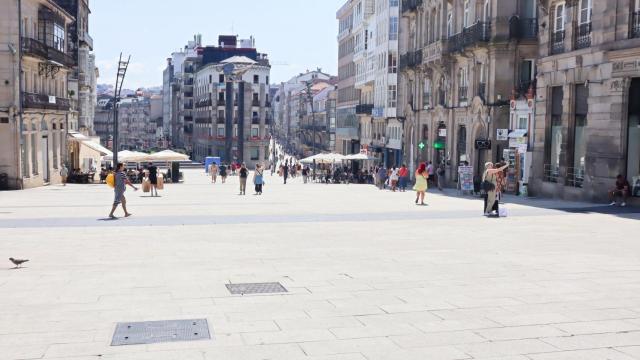 Imagen de la Porta do Sol de Vigo.