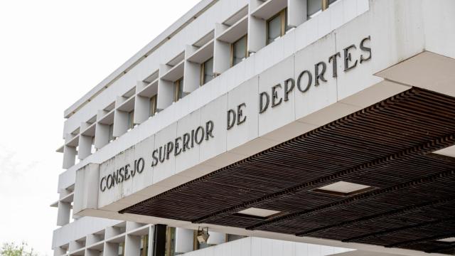 Fachada de la sede del Consejo Superior de Deportes (CSD) en Madrid.