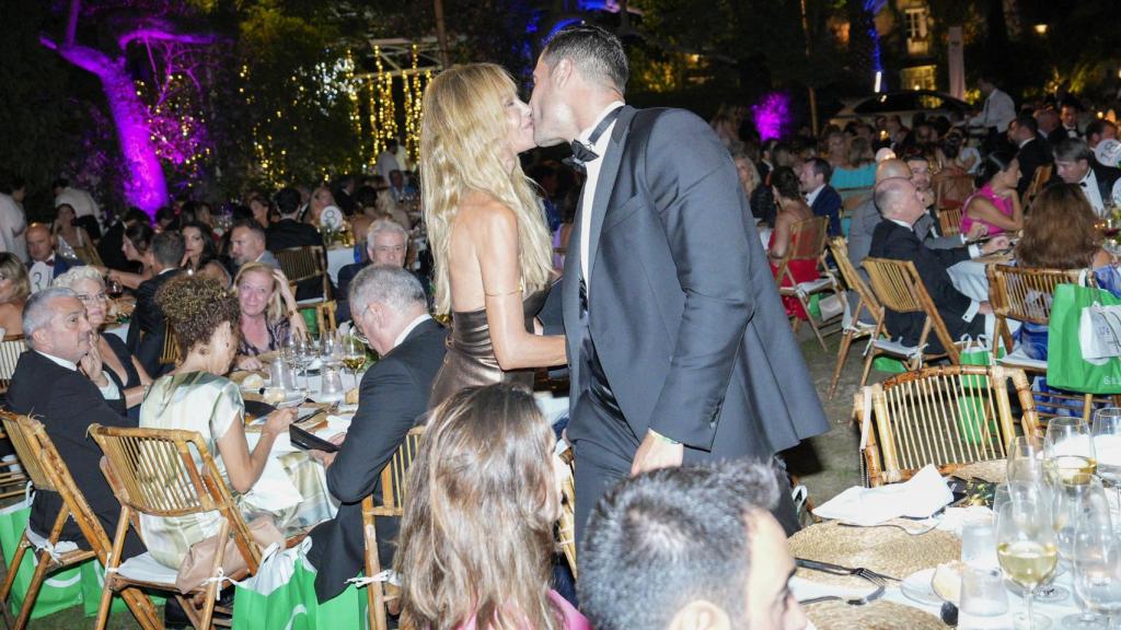 Lara Dibildos y Carlos Maturana en la gala celebrada en Marbella.