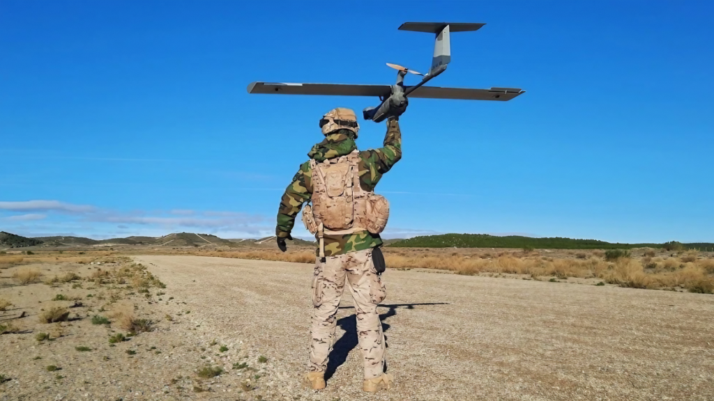 Minidron Seeker en pruebas del Ejército del Aire