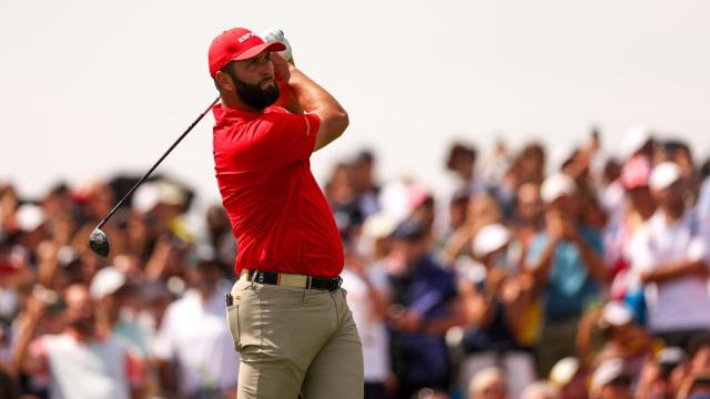 Jon Rahm, durante su competición en los JJOO.